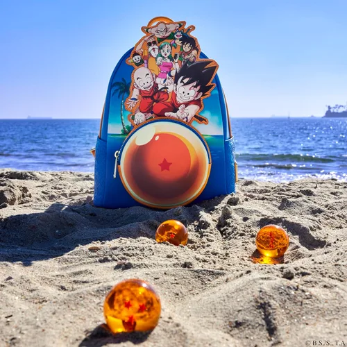 Vista 7 de Loungefly Mini mochila Dragon Ball 35 aniversario, exclusiva de Tienda