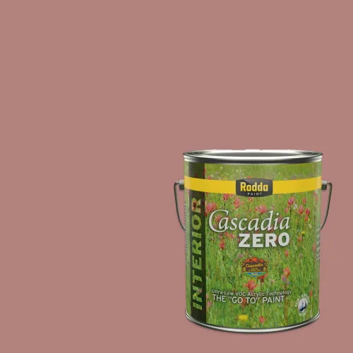 Vista 141 de Rodda Paint CASCADIA ZERO - Pintura satinada e imprimación para interiores en uno, 1 galón, Lady Flower Flor de señora