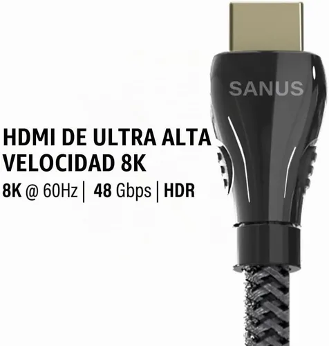 Vista 8 de JBL BAR-300-MK2 5.0 All-in-One Dolby Atmos Soundbar with a Sanus SAC-21HDMI2 2m HDMI Cable (2025)