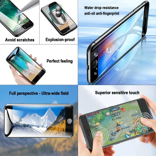 Vista 6 de EFAITHFIX para iPhone 7 Plus reemplazo de pantalla LCD negra de 5.5 pulgadas, conjunto de marco de visualización LCD, pantalla táctil 3D