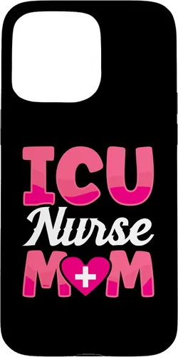 Vista 28 de iPhone 16 Icu Nurse Mom Nursing Ice Hospital Intensive Care Mother Case