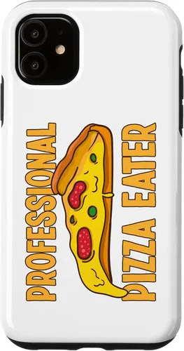 Vista 6 de Funda para iPhone 12/12 Pro profesional de pizza con citas divertidas italianas para amantes de la pizza