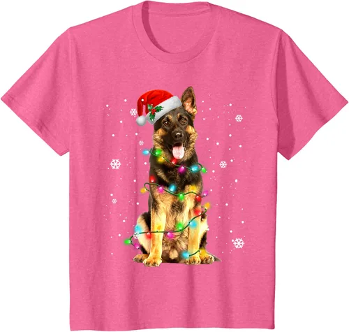 Vista 49 de Suéter de Navidad para perros de pastor alemán, suéter de Navidad para regalos de perros, Negro, S