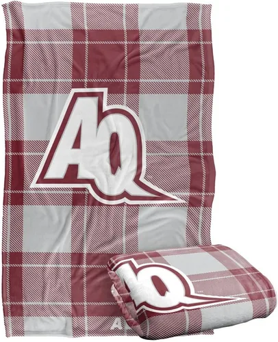 Vista 284 de LOGOVISION St John's University Campus Plaid Spirit Silky Touch Manta súper suave 36 x 58 pulgadas