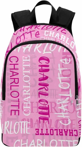 Vista 36 de MyPupSocks Mochila escolar personalizada con nombre personalizado mochila unisex, Multi 00, Personalizado