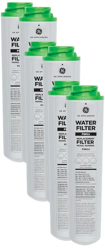 Vista 6 de GE Reemplazo del filtro de agua para debajo del fregadero, flujo doble, reduce los sedimentos, el óxido y otras impurezas del agua, se adapta al