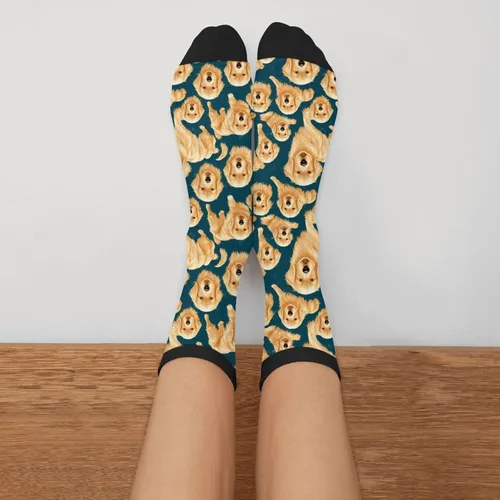 Vista 3 de Sigouyinei Calcetines divertidos y casuales para hombres y mujeres