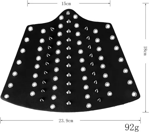 Vista 7 de Jeilwiy Pulsera de guante de cuero, brazaletes medievales, muñequera vikinga, caballero LARP, brazos vikingos, disfraz renacentista