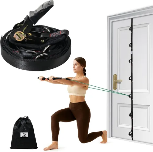 Vista 9 de Slim Panda Door Anchor Strap for Resistance Bands, Door Exercise Equipment