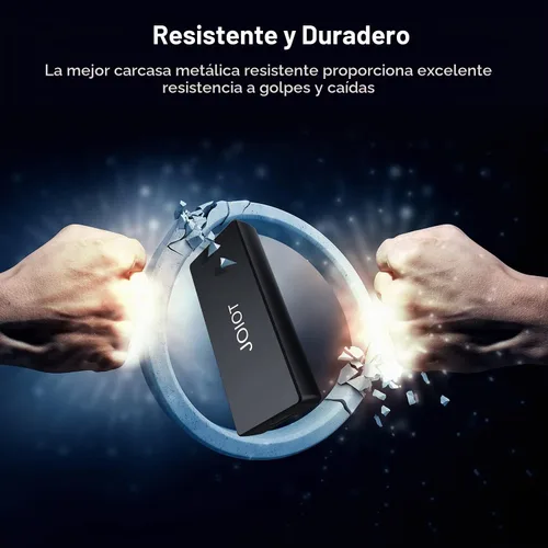 Vista 2 de JOIOT SSD externo portátil de 250 GB, SSD portátil USB 3.2 tipo C, unidad externa de estado sólido ultraligera, mini unidad de estado sólido