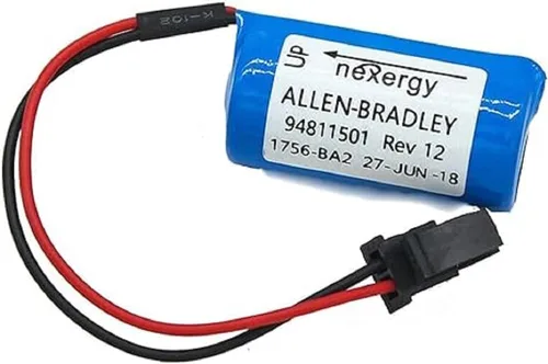 Vista 4 de 【20 Pack】 3V 1200mAh 1756-BA2 Non-Rechargeable PLC Battery for Allen Bradley 1756-BA2 BR2/3A-AB 1745-B1