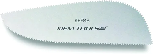 Vista 2 de Xiem Tools Costilla de arcilla de acero inoxidable para cerámica y cerámica (Rib 2C)