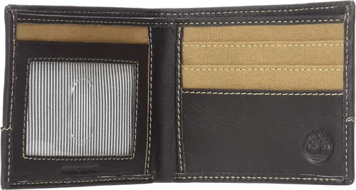 Vista 4 de Timberland Men's Canvas & Leather Billfold Gift Set