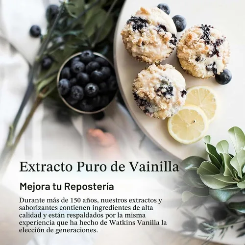 Vista 3 de Watkins Extracto de vainilla puro, 16 onzas