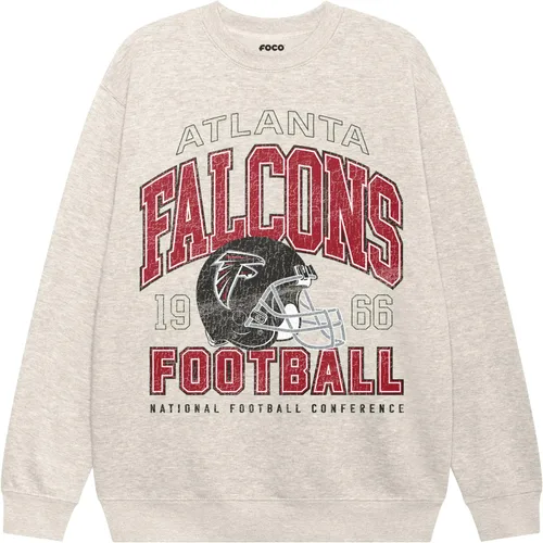 Vista 24 de FOCO Sudadera unisex de cuello redondo con logotipo de equipo universitario de la NFL