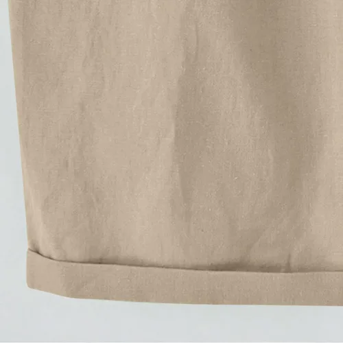 Vista 5 de Qliuoazw Pantalones cortos de talla grande para mujer, pantalones de verano estampados, estilo casual, holgados, pantalones cortos con cintura