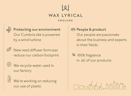 Vista 5 de WAX LYRICAL Wax Lyrcal Fired Earth Darjeeling & Rose, 3.4 fl oz, difusor de varillas pequeño