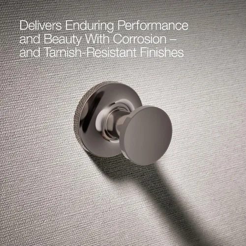 Vista 5 de Kohler 14375-TT Purist® - Toallero doble de 24 pulgadas, titanio vibrante