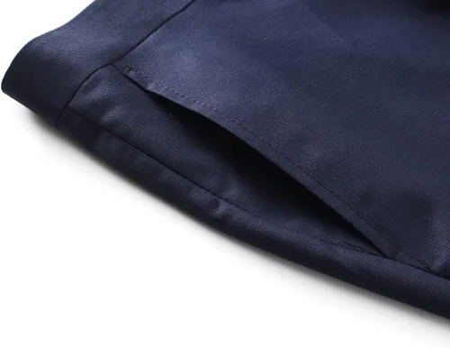 Vista 5 de MOGU Traje ajustado de 2 piezas para hombre, para baile de graduación, negocios, boda, baile (chaqueta de traje + pantalones)