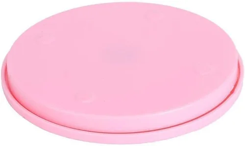 Vista 8 de 2 mini tocadiscos para tartas de 5.5 pulgadas, soporte giratorio de 360 grados, base giratoria de postre para pasteles para decoración de cupcakes