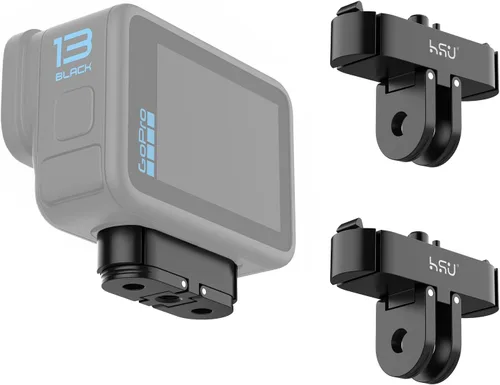 Vista 8 de HSU Soporte magnético para GoPro Hero 13 Negro/Mission 1/Max 2/LIT Hero 1 Paquete