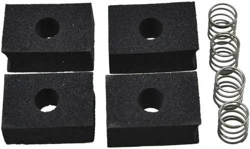 Vista 8 de 2 almohadillas de ajuste de altura con muelles para pastillas Jazz J Bass/Jazzmaster