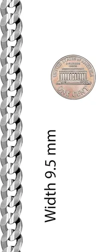 Vista 25 de LIFETIME JEWELRY Collar de cadena de eslabones cubanos chapado en oro de 24 quilates para hombres y mujeres (0.236 in y 0.374 in)