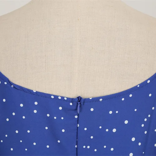 Vista 5 de Vestido de verano para mujer, vintage, sin mangas, vestido de fiesta de Navidad, estampado divertido, faldas de té fluidas, tallas S-XXL