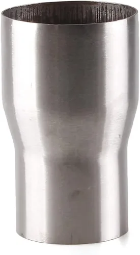 Vista 9 de BARTOO Adaptador universal de tubo de escape de 2.2 a 2.5 pulgadas, adaptador de tubo de escape, tubo adaptador de tubo de escape de acero