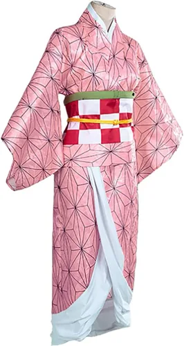 Vista 8 de Todoroki Shoto Anime Cosplay Costume Outfit Dress Suit Full Set with Hairwear and Mouthpiece two style Women
