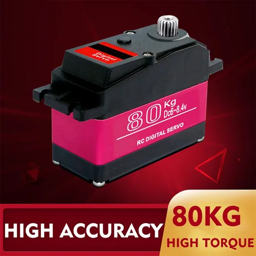 Vista 5 de GoolRC Servo digital de 176.4 lbs Metal Gear 270?High Torque Servo Digital Servo de alto par Servo de reemplazo impermeable para 1/5 HSP HPI RC Car