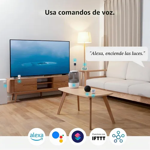 Vista 4 de SwitchBot Hub Mini control remoto inteligente - Control remoto universal IR, WiFi IR Blaster para TV, aire acondicionado, compatible con Alexa