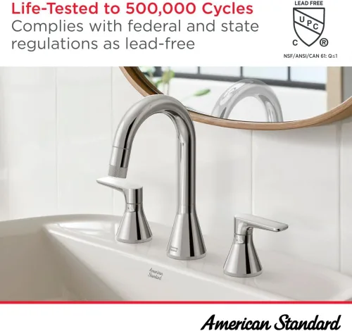 Vista 5 de American Standard Colony Pro 7075000.002 - Grifo para lavabo de baño