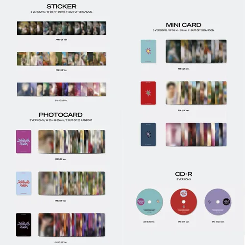 Vista 7 de SEVENTEEN [SEVENTEENTH HEAVEN] 11º Mini álbum (PM 10:23 Ver.) K-POP SELLADO