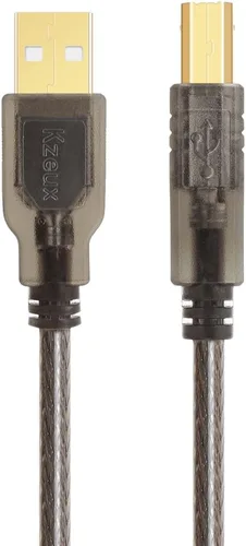 Vista 5 de Cable de impresora USB Cable escáner de 6 pies de alta velocidad A macho a B macho cable para HP, Canon, Epson, Dell, Samsung, etc