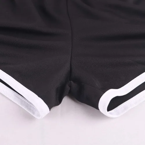 Vista 6 de Pantalones cortos de correr para hombre, de malla y culturismo de secado rápido