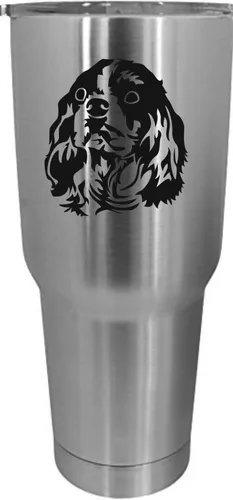 Vista 163 de Cairn Terrier - Vaso grabado con temática de perro, 30 onzas