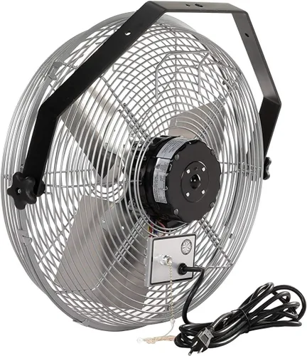 Vista 6 de TPI Ventilador de estación de trabajo - 18 pulgadas. 5750 CFM, 120 voltios, número de modelo U-18-TE