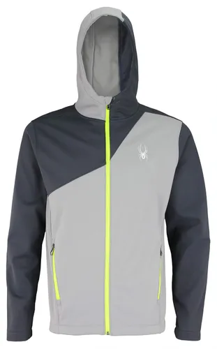 Vista 2 de Spyder Mens Hydroweb Hooded Softshell Jacket, Color Variation