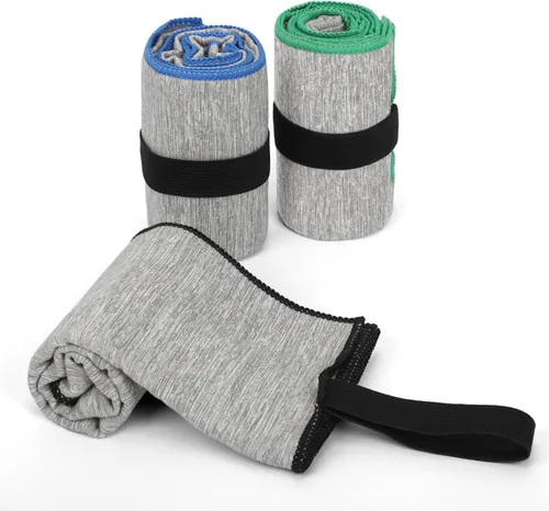Vista 8 de Paquete de 12 toallas de gimnasio de microfibra de secado rápido para hombres y mujeres, equipo de entrenamiento para fitness, yoga, ejercicio