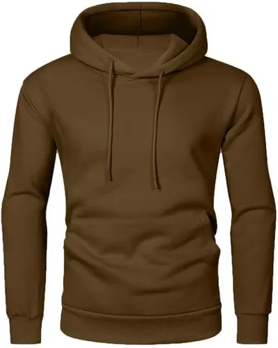 Vista 8 de JMIERR Sudaderas casuales de algodón con capucha y cuello de botón con cordón para hombre, sudaderas casuales de manga larga