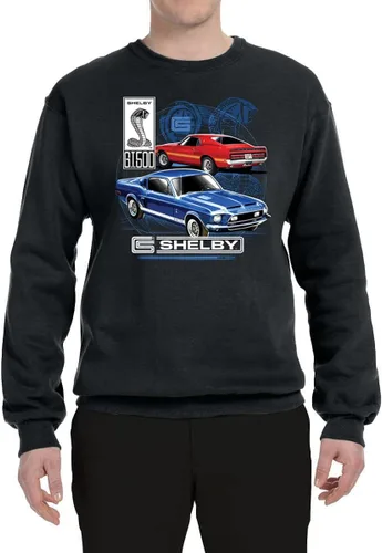 Vista 3 de Wild Bobby Shelby GT 500 Cobra Ford Motors Official Gift for Men Cars and Trucks Unisex Crewneck Graphic Sweatshirt