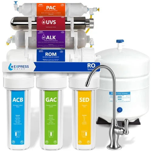 Vista 10 de Express Water Sistema de filtro de agua de ósmosis inversa, filtración de varias etapas, libre de BPA