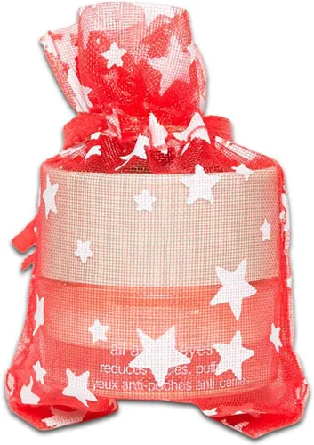 Vista 53 de The Display Guys - Paquete de 100 bolsas de regalo de organza transparente de 2 x 2.5 pulgadas con cordón