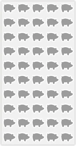 Vista 2 de 50 calcomanías de comida de boda, identificación de alimentos y tarjetas de lugar de elección de menú para asientos de fiesta, indicador de opción