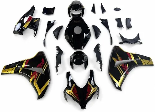 Vista 50 de US STOCK - Carenado blanco rojo naranja apto para Honda 2008-2011 CBR1000RR 006 Blanco Rojo Naranja