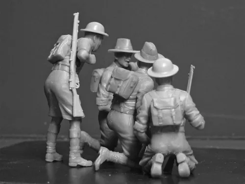 Vista 7 de ICM Modelos CM Gurkha Rifles 1942-1944 Modelo Kit (escala 1/35)