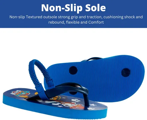 Vista 4 de Nickelodeon Sandalias de agua para niños y niñas - Paw Patrol Blues Clues Baby Shark - Sandalias de playa de verano para niños pequeños de secado