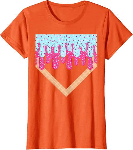 Vista 65 de Baseball Drip Boys Home Plate Ice Cream Sport Players & Fans Camiseta