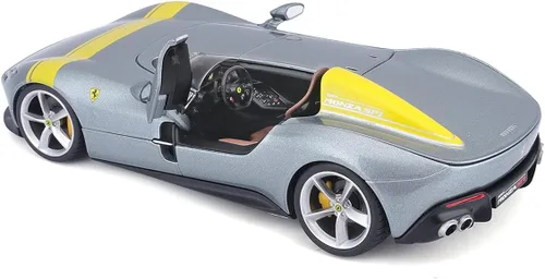 Vista 4 de Bburago 1:24 R&P Ferrari Monza SP-1 - Gris